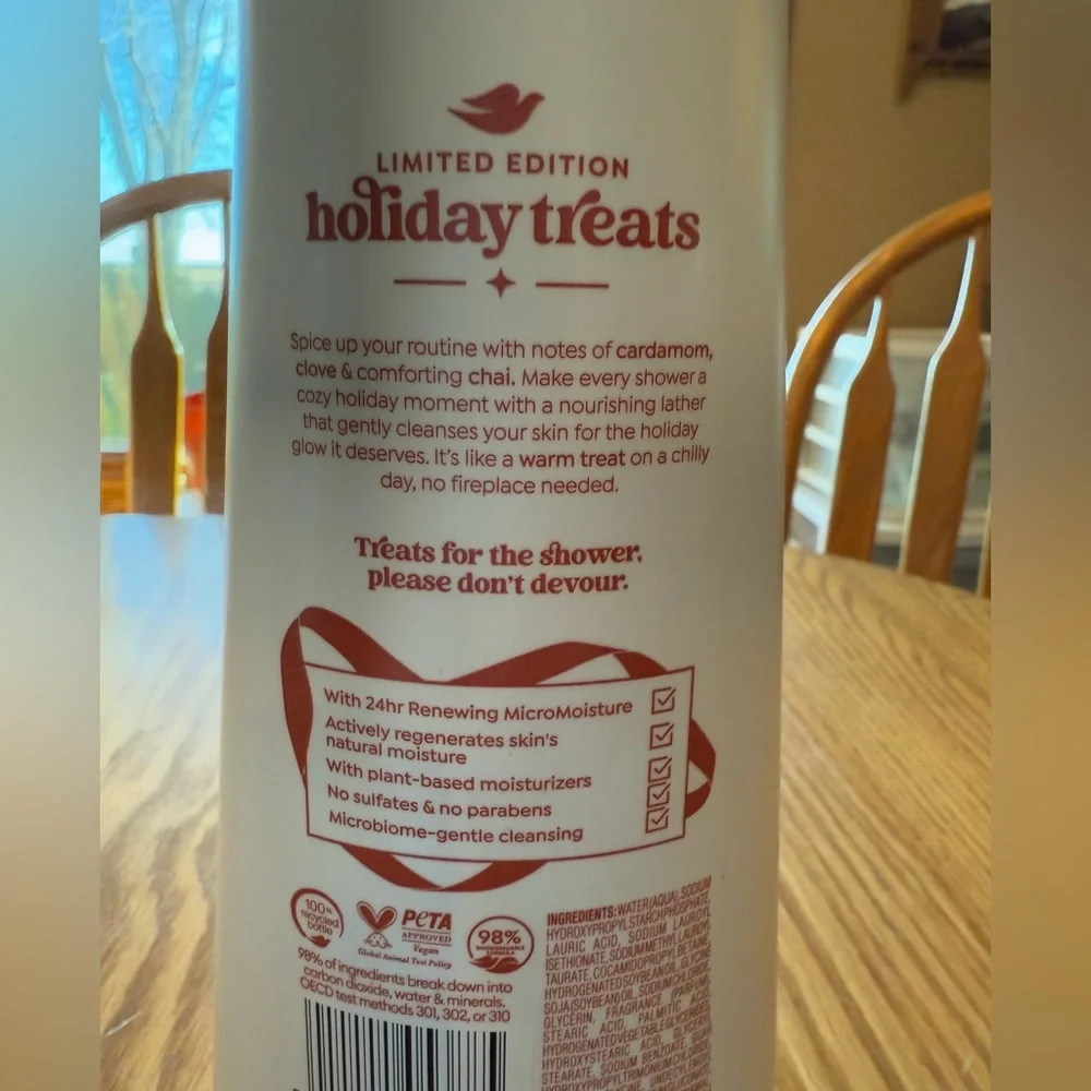 Dove Spiced Chai Latte Limited Edition Body Wash